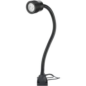 LED Maskinlampe m. 550 mm svanehals (100-240V AC)