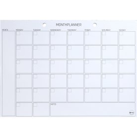 Naga A4 Planlægningsblok, vanetracker, engelsk