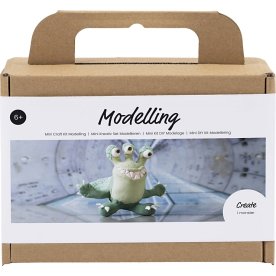 Mini DIY Kit Modellering, monster, grøn