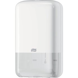 Tork T3 Dispenser Toiletpapir i ark, Hvid
