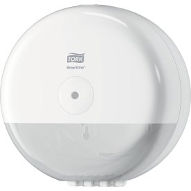 Tork T9 SmartOne Mini Dispenser Toiletpapir, Hvid