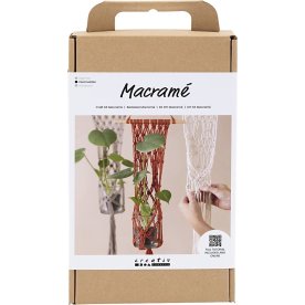 DIY Kit Macramé, blomsterophæng