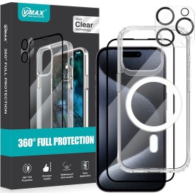 VMax 3-i-1 beskyttelse til iPhone 15 Pro