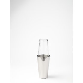 Boston Shaker, stål/glas, 700 ml.
