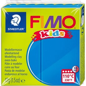 Fimo Kids Ler | 42g | Blå