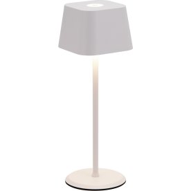 Securit® LED bordlampe Malta, hvid