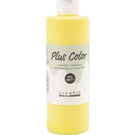 Plus Color Hobbymaling | 250 ml | Primary Yellow