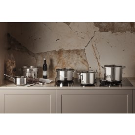 Eva Trio Grydesæt i rustfrit stål, 5 dele