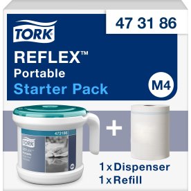 Tork M4 Reflex Transportabel Centerfeed Dispenser