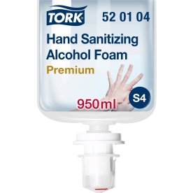Tork S4 Hånddesinfektion Skum 75%, 950 ml