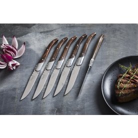 Laguiole by Hâws Steak knive, 6 stk. wengé