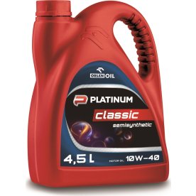 Platinum Classic Motorolie, halvsyntetisk, 4,5L