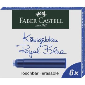 Faber-Castell EU Refill | Fyldepen | Blå | 6 stk.