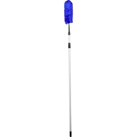 Teleskopafstøver 102-250cm m/bøjelig afstøverhoved