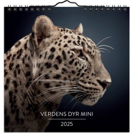 Mayland 2025 Vægkalender Mini, verdens dyr
