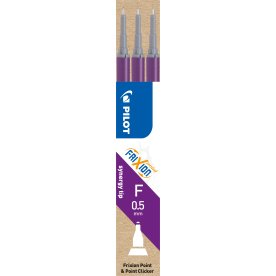 Pilot FriXion Point Refill | F | Violet | 3 stk.