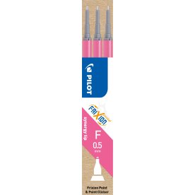 Pilot FriXion Point Refill | F | Pink | 3 stk.
