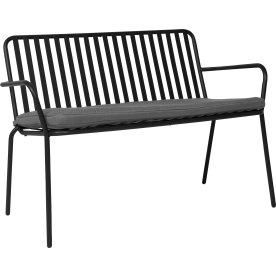 OUTDOOR Hynde til Havebænk 2 pers., Grå