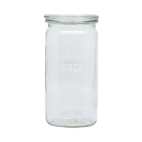 Weck Patentglas m/låg Cylinder, 6x13cm, 34cl