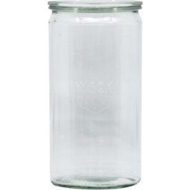 Weck Patentglas m/låg Cylinder, 10x21cm, 159cl