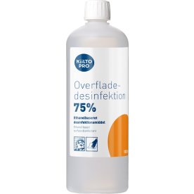 Kiilto Pro overfladedesinfek. 75% | Flydende | 1 L