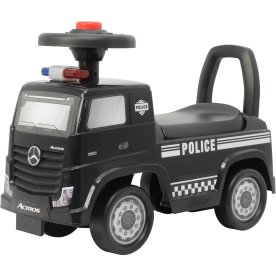 Gåbil Mercedes Actros politibil til børn