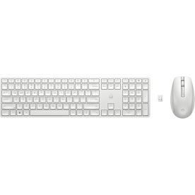 HP 650 Trådløs mus/tastatursæt, hvid