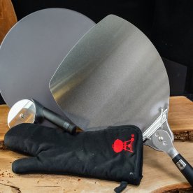 Weber Pizza- og Bagepakke med rund sten