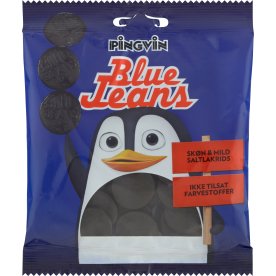 Pingvin Blue Jeans Lakridser, 110 g