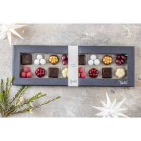 Xocolatl Christmas Flowers and Marzipan, 220 g