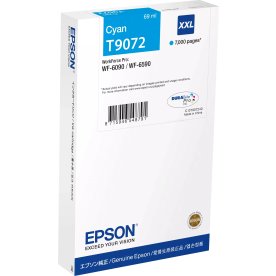 Epson T9072 XXL Blækpatron, cyan, 7000 sider