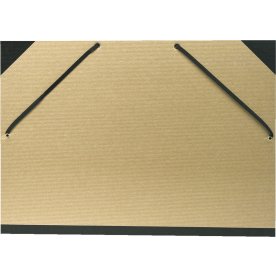 Exacompta Portfolio m. elastik, A3, brun