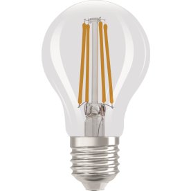 Osram LED Standardpære klar E27, 6,5W=60W, dæmpbar