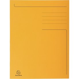 Exacompta Forever 3-klap mappe, A4, orange