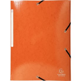 Exacompta Iderama Elastikmappe, 3-klap, orange