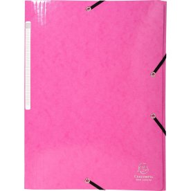 Exacompta Iderama Elastikmappe, 3-klap, pink