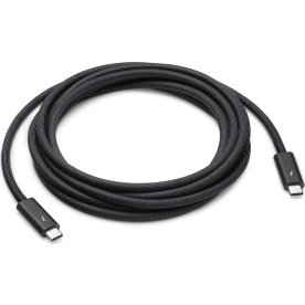 Apple Thunderbolt 4 USB‑C Pro kabel, 3 meter, sort