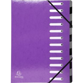 Exacompta Iderama Sorteringsmappe, lilla