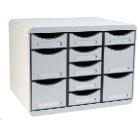 Exacompta Store-Box Skuffekabinet, lysegrå