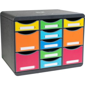 Exacompta Store-Box Skuffekabinet, harlequin