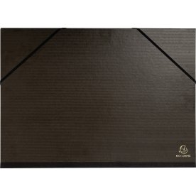 Exacompta Portfolio m. elastik og 3-klap, A3