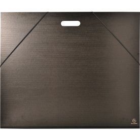 Exacompta Portfolio m. elastik og håndtag, 59x72cm