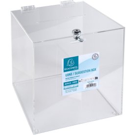 Exacompta Stemmeboks, 25x25x25 cm
