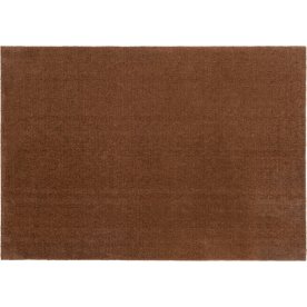 Tica Uni Color Gulvmåtte, 90x130 cm, cognac