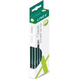 Linex Classic Blyant med viskelæder | HB