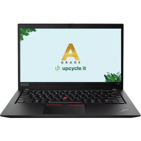 Brugt Lenovo ThinkPad T490s 14" bærbar pc, grade A