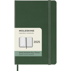 Moleskine 2025 Kalender | H | Uge | Poc. | Grøn