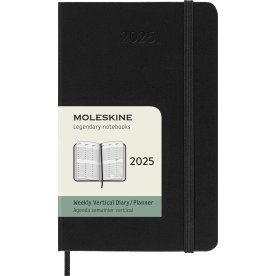 Moleskine 2025 Kalender | H | Uge v. | Poc. | Sort