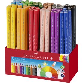 Faber-Castell Grip Farveblyanter Jumbo | 72 stk.