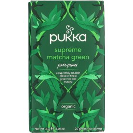 Pukka Supreme Matcha Green øko., 20 breve